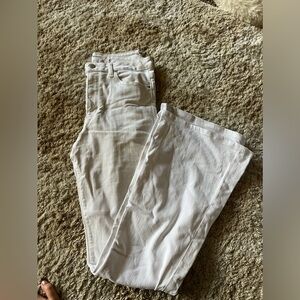 White Hudson flare jeans size 29